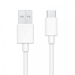 OPPO originalus kabelis USB A į Type C 3A DL143 1 m baltas bulk