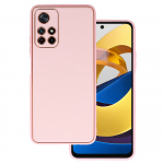 TEL PROTECT Luxury dėklas telefonui Xiaomi Redmi Note 11 5G/Note 11S 5G/Poco M4 Pro 5G &scaron;viesiai rožinis
