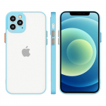 Milky Case silikoonist paindlik pooll&auml;bipaistev &uuml;mbris Samsung Galaxy A22 4G sinine