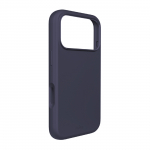 Pure Icon Mag Pro Liquid Silicone &Uuml;mbris jaoks iPhone 17 Pro, MagSafe Compatible, with Camera Protection and Aluminum Buttons - Dark Sinine