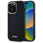 DKNY Plain Logo MagSafe iPhone 14 Pro &Uuml;mbris - Must