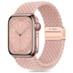 TECH-PROTECT NYLONMAG APPLE WATCH 4 / 5 / 6 / 7 / 8 / 9 / SE / ULTRA 1 / 2 (42 / 44 / 45 / 49 MM) DULKIŲ ROŽINĖ