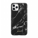 Crong Marble &uuml;mbris seadmele iPhone 11 Pro, must