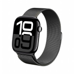 Crong Milano Steel roostevabast terasest rihm Apple Watch 38 / 40 / 41 / 42 mm, grafiithall