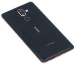 Galinis dangtelis Nokia 7 Plus Black/Copper originalus (used Grade B)