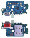 Lanksčioji jungtis Samsung S911 S23 su įkrovimo kontaktu, mikrofonu, SIM lizdu originali (used Grade A)