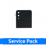 Ekranas skirtas Samsung F721 Z Flip4 (OUTER) su rėmeliu / Graphite / (Service Pack)