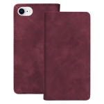 Smart Suede &uuml;mbris mudelile iPhone 7 / 8 / SE 2020 / SE 2022, bordoopunane