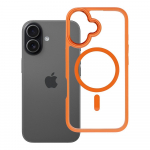 ROAR &uuml;mbris MAG BUMPER, &uuml;hilduv MagSafe-ga, IPHONE 16, oranž
