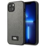 Karl Lagerfeld KLHCP13SSFMP2DG iPhone 13 mini 5,4 "hardcase h&otilde;bedane / h&otilde;bedane Saffiano Plaque