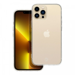 FORCELL F-PROTECT Ilgai i&scaron;liekantis itin plonas dėklas telefonui IPHONE 13 Pro Max skaidrus