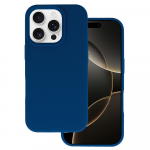 Tel Protect Silicone Premium jaoks Iphone 16 Pro tumesinine