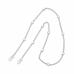 Telefono rai&scaron;tis G-07 sidabrinis