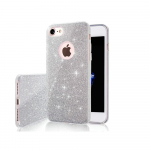 Glitter 3in1 dėklas for Samsung Galaxy A56 5G sidabrinis