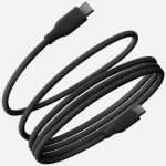 Laidas Energea Helix 60 USB-C į USB-C magnetinis 480Mbps 60W 1.5m juodas