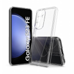 Crong Crystal Shield Cover &uuml;mbris seadmele Samsung Galaxy S23 FE, l&auml;bipaistev