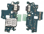 Flex Samsung A566 A56 5G jaoks plugin, microphone, SIM reader original (service pack)