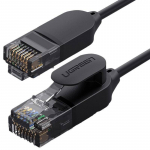 Ugreen Ethernet tinklo kabelis RJ45 Cat 6A UTP iki 10Gb/s 3m NW122 (juodas)