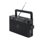 LTC portable radio SONA, Bluetooth, USB, TF, black