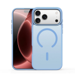 DUX DUCIS YIND kaitse&uuml;mbris seadmele iPhone 18 Pro / 17 Pro, MagSafe'iga &uuml;hilduv, avatud r&otilde;ngaga versioon, v&auml;rv: helesinine