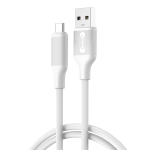 Valge XO NB265 USB-A&ndash;USB-C kaabel, 1 m