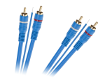 2 RCA&ndash;2 RCA kaabel lisasoonega, 5 m