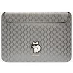 Karl Lagerfeld Saffiano Monogram Choupette &uuml;mbris jaoks a 14" laptop - h&otilde;bedane
