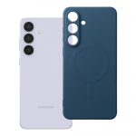 SILICONE MAG DĖKLAS suderinamas su MagSafe SAMSUNG S25 FE mėlyna