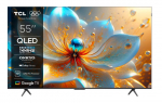 Televiisor TCL, 55 tolli, 4K, Ultra HD, Smart TV, QLED, WiFi, Metallik (55T8C)