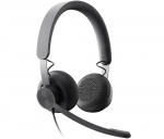 K&otilde;rvaklapid LOGITECH ZONE WIRED / 981-000875, tumehall