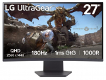 27" QHD LCD monitor LG 27GS60QC-B