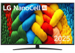 55" 4K Smart TV teler LG 55NANO81A3A