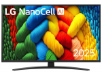 43" 4K LED Smart TV teler LG 43NANO81A3A