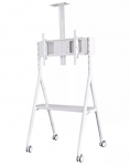 Ekraanialus ratastel (32"-65") NEOMOUNTS NS-M1500 valge