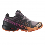 SALOMON SPEEDCROSS 6 GORE-TEX W trail running shoes - orange/violet L47465700_5.0