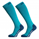 ELEVEN SPORTSWEAR ActivePulse Long compression socks - aqua CPS-AP-AQUA.S