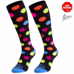 ELEVEN SPORTSWEAR DOTS Pikad kompressioonisokid - mustad CPS-DO.BKC.S