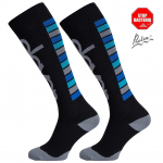 ELEVEN SPORTSWEAR DOTS Pikad kompressioonisokid - mustad CPS-STR-GR.S