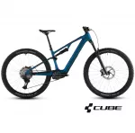 CUBE AMS HYBRID ONE44 C:68X SLT 400X 29 t&auml;issuspensiooniga jalgratas - s&uuml;sinik&acute;n&acute;kuldtolm C1 104100