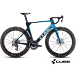 CUBE LITENING AERO C:68X SLX s&uuml;sinikmaantee jalgratas &ndash; chromeblue&acute;n&acute;liquidblue C1 C1 827200