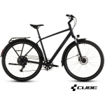 CUBE TOURING ONE 28 matkajalgratas - night n chrome C1 162102
