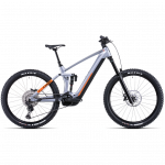 CUBE STEREO HYBRID 160 HPC SL 750 27.5 elektrijalgratas &ndash; polarsilver&acute;n&acute;orange C 537103