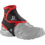 SALOMON TRAIL GAITERS HIGH Matkajalakatted - must/punane HW-6CEA-9Y0U