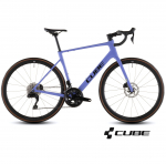 CUBE ATTAIN C:62 SLX l&auml;ikiv lilla ja must maanteeratas C1 125610