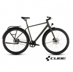 CUBE EDITOR ONE FE city bike - reedgreen&acute;n&acute;black C1 155110