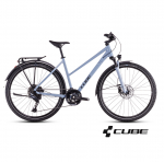 CUBE NATURE EXC ALLROAD 28 matkajalgratas &ndash; pigeonblue&acute;n&acute;black C1 861311
