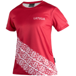 ELEVEN SPORTSWEAR kid's sports t-shirt LATVIA - red TSH-WIL-LAT.116