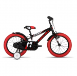 DRAG ALPHA 18 laste jalgratas &ndash; Must/Punane 01-030951800418