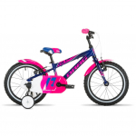 DRAG ALPHA 16" laste jalgratas &ndash; sinine / roosa 01-030971600618