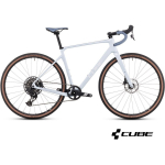 CUBE NUROAD C:62 EX 28 gravel jalgratas &ndash; frostwhite&acute;n&acute;white C1 780320
